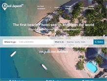 Tablet Screenshot of beach-inspector.com
